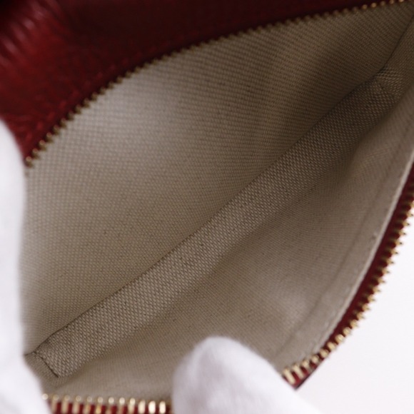 GUCCI Red Leather Backpack - Picture 7 of 11